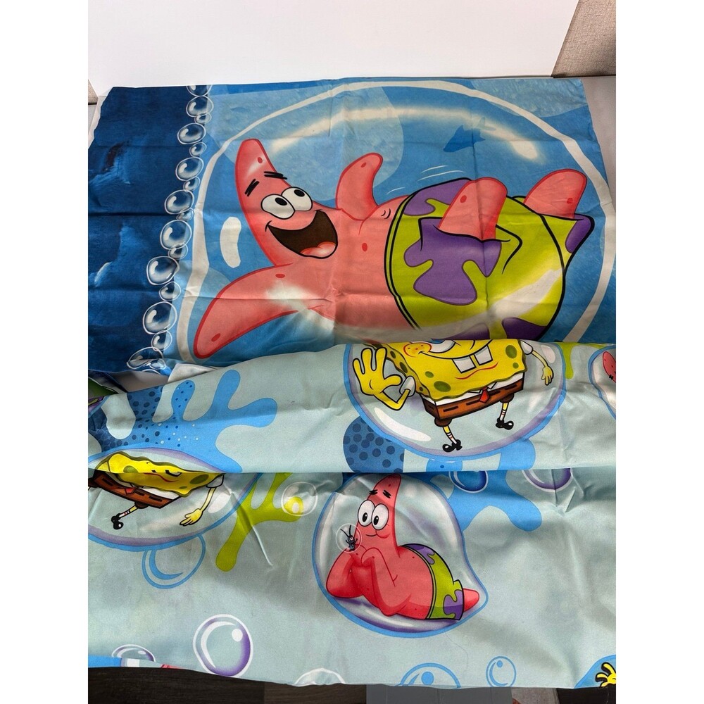 SpongeBob SquarePants & Patrick Twin Flat Sheet & Pillowcase Nickelodeon